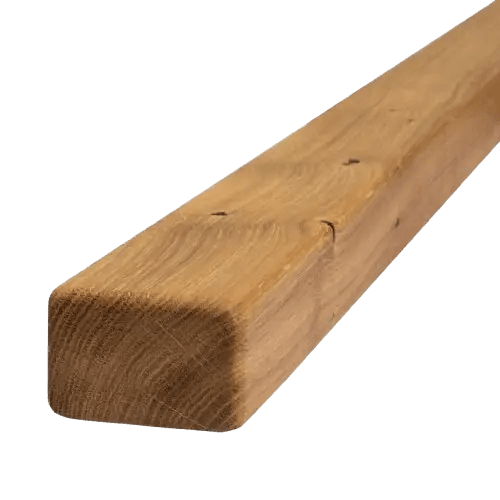 Handlauf Wildeiche 40 x 60 mm Massivholz - Stufenprofi