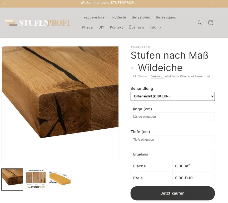 Stufen nach Maß - Stufenprofi