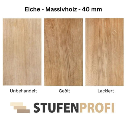Stufen nach Maß - Eiche - Stufenprofi