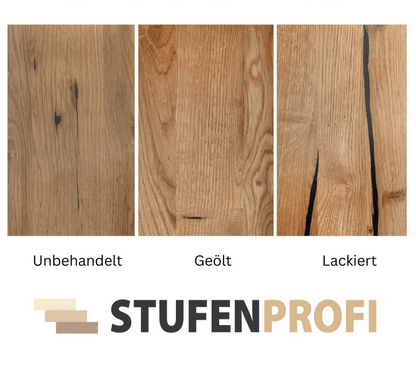 Setzstufe - Wildeiche - Stufenprofi