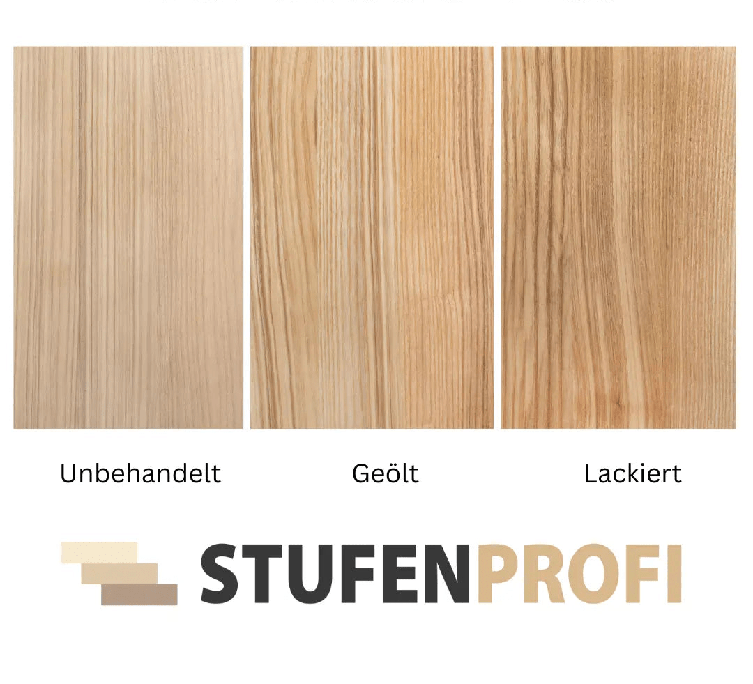 Setzstufe - Esche - Stufenprofi