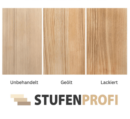 Setzstufe - Esche - Stufenprofi