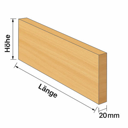 Setzstufe - Eiche Puzzle - Stufenprofi