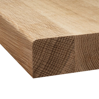 Treppenstufe Eiche Massivholz 40 mm - Stufenprofi