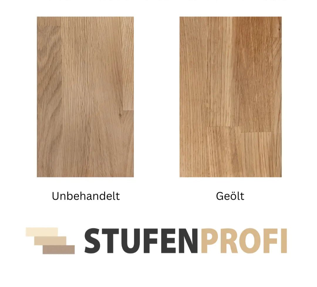Setzstufe - Eiche Puzzle - Stufenprofi