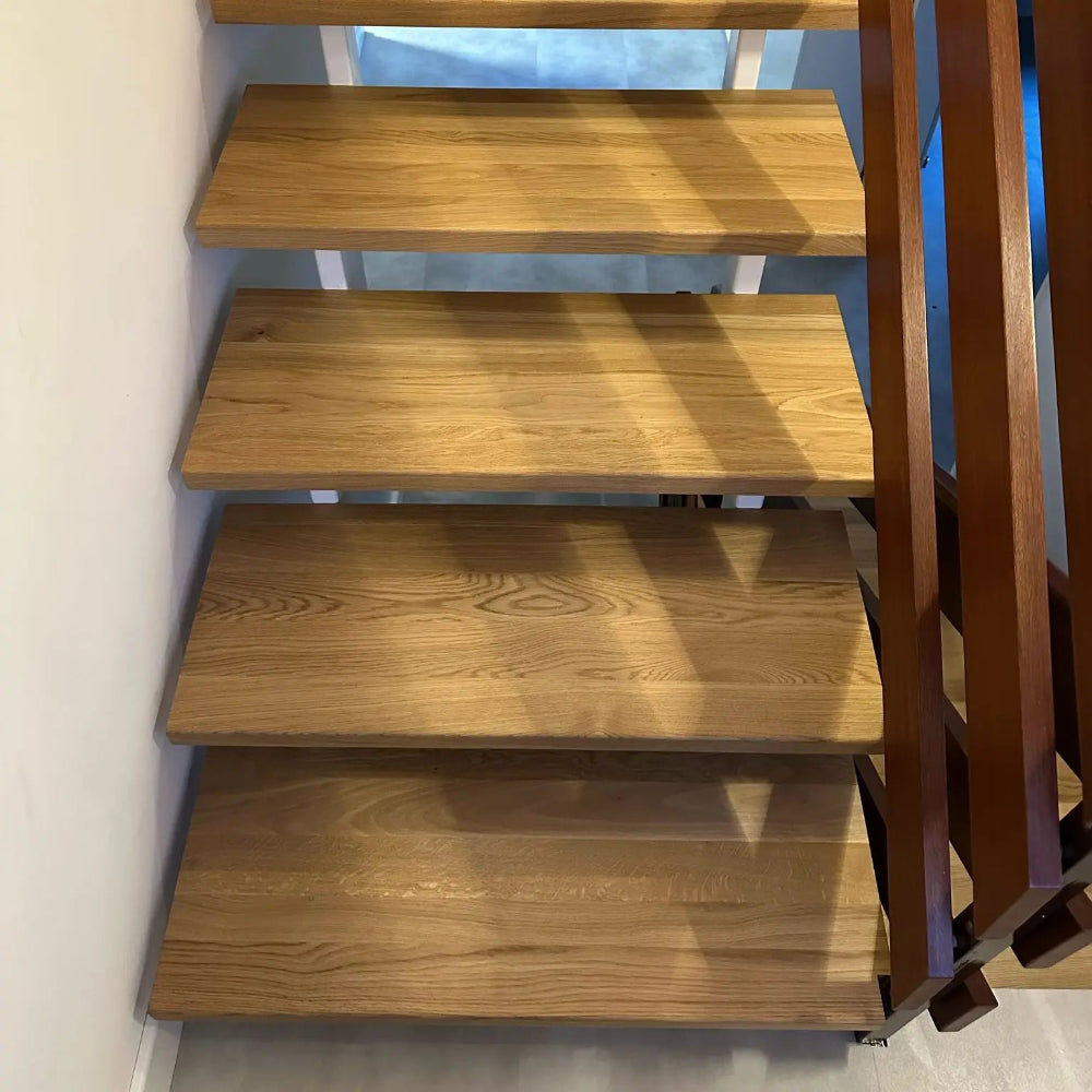 Treppenstufe Eiche Massivholz 40 mm - Stufenprofi