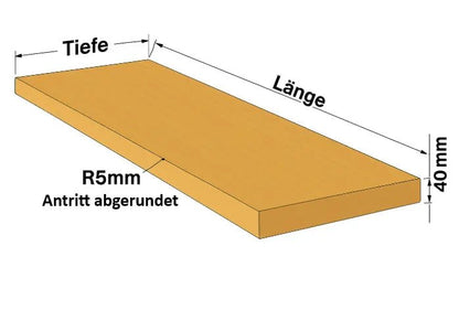 Stufen nach Maß - Eiche Puzzle - Stufenprofi